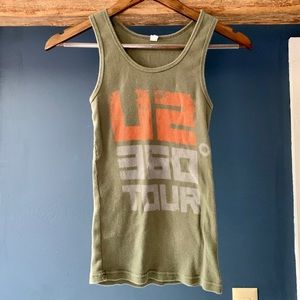 U2 Tour tank top